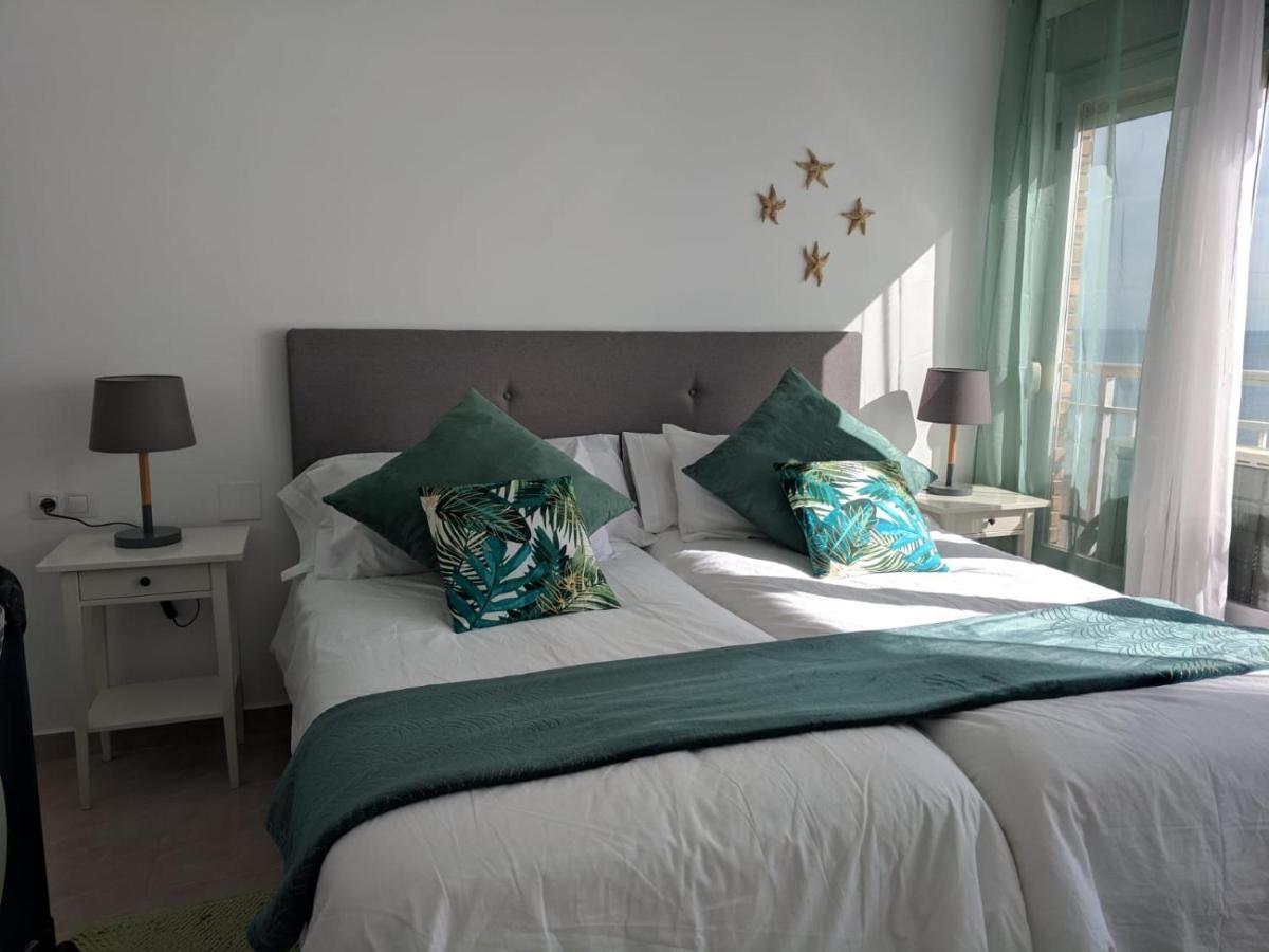 Apartamento Con Vistas Al Mar Primera Linea De Playa Del Postiguet Alicante Eksteriør billede