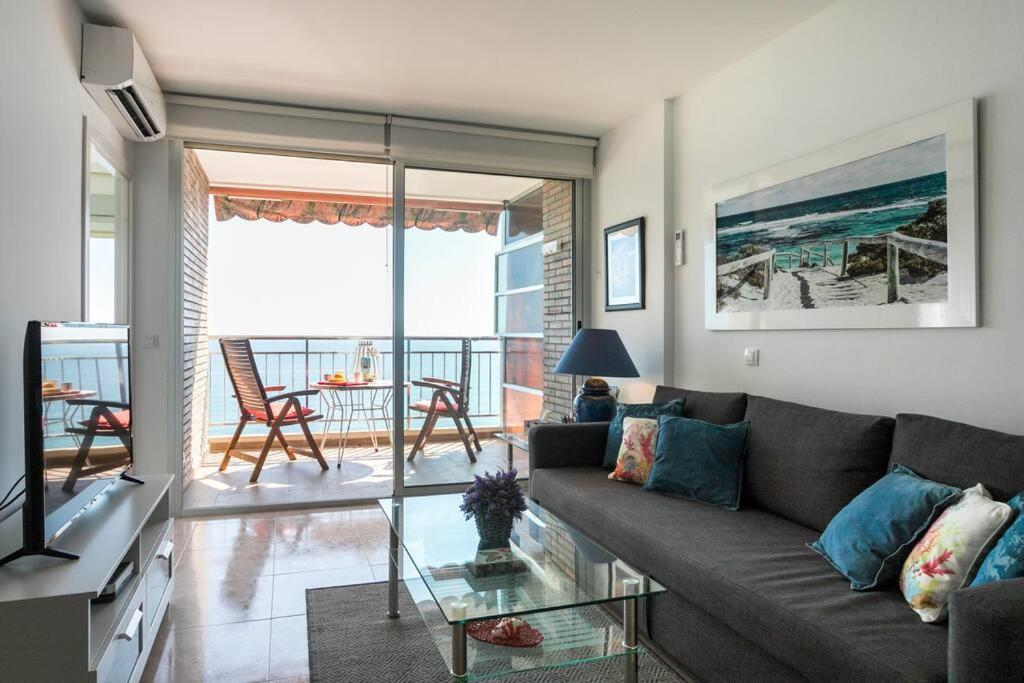 Apartamento Con Vistas Al Mar Primera Linea De Playa Del Postiguet Lejlighed Alicante Eksteriør billede