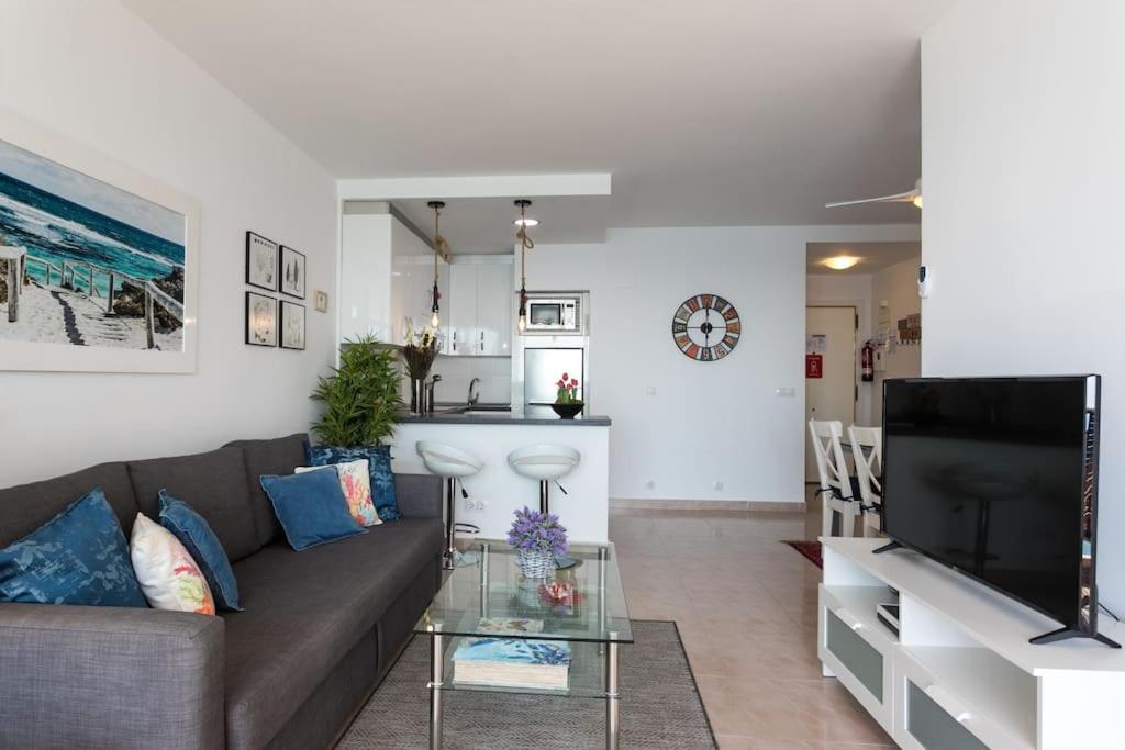 Apartamento Con Vistas Al Mar Primera Linea De Playa Del Postiguet Alicante Eksteriør billede