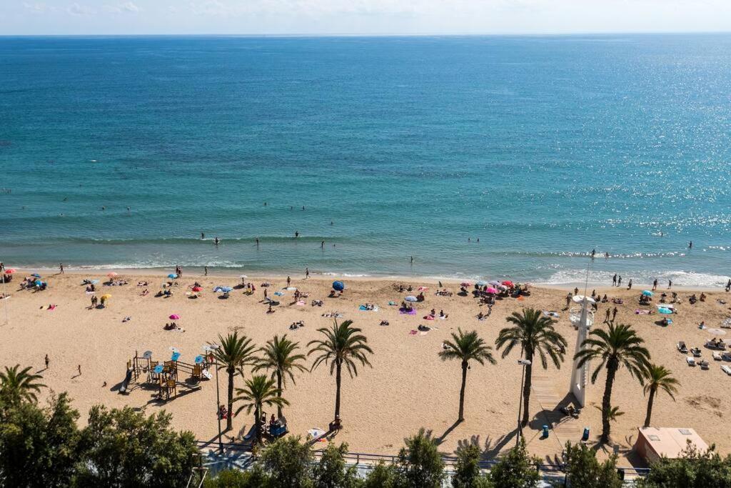 Apartamento Con Vistas Al Mar Primera Linea De Playa Del Postiguet Lejlighed Alicante Eksteriør billede