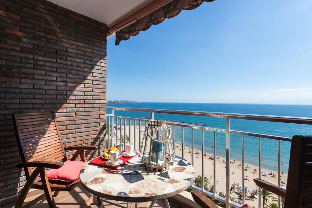 Apartamento Con Vistas Al Mar Primera Linea De Playa Del Postiguet Alicante Eksteriør billede