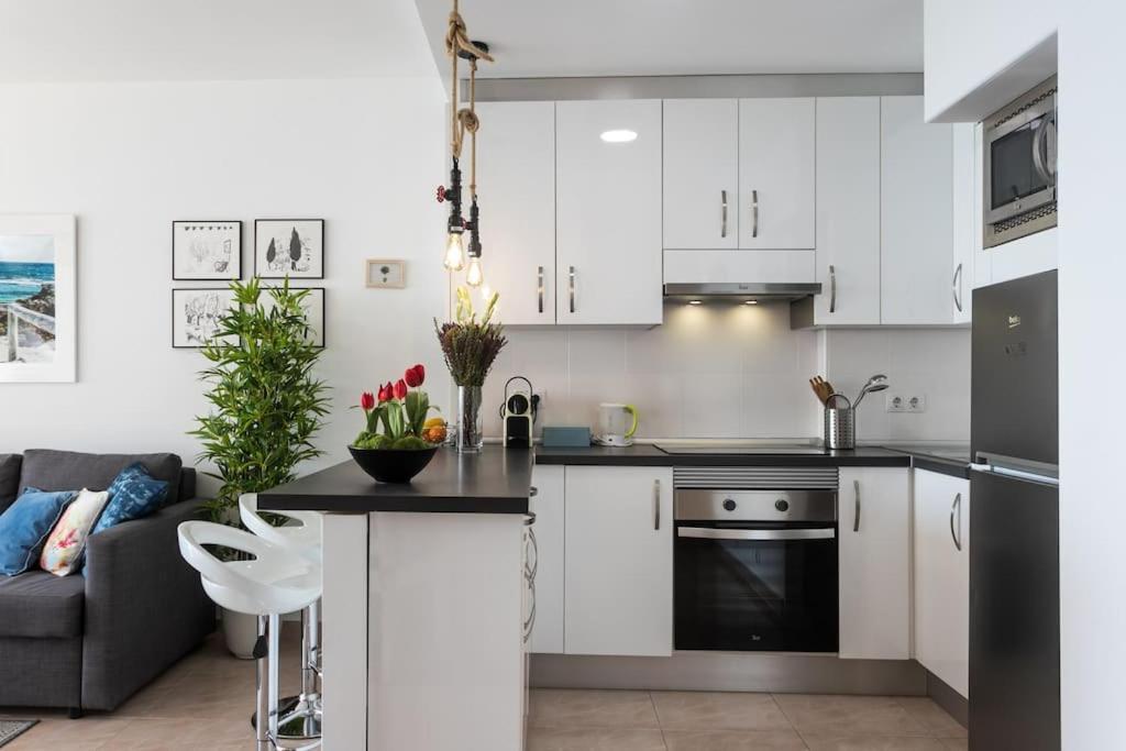 Apartamento Con Vistas Al Mar Primera Linea De Playa Del Postiguet Alicante Eksteriør billede