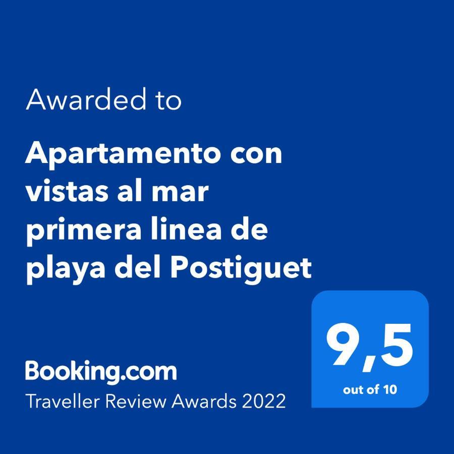 Apartamento Con Vistas Al Mar Primera Linea De Playa Del Postiguet Alicante Eksteriør billede