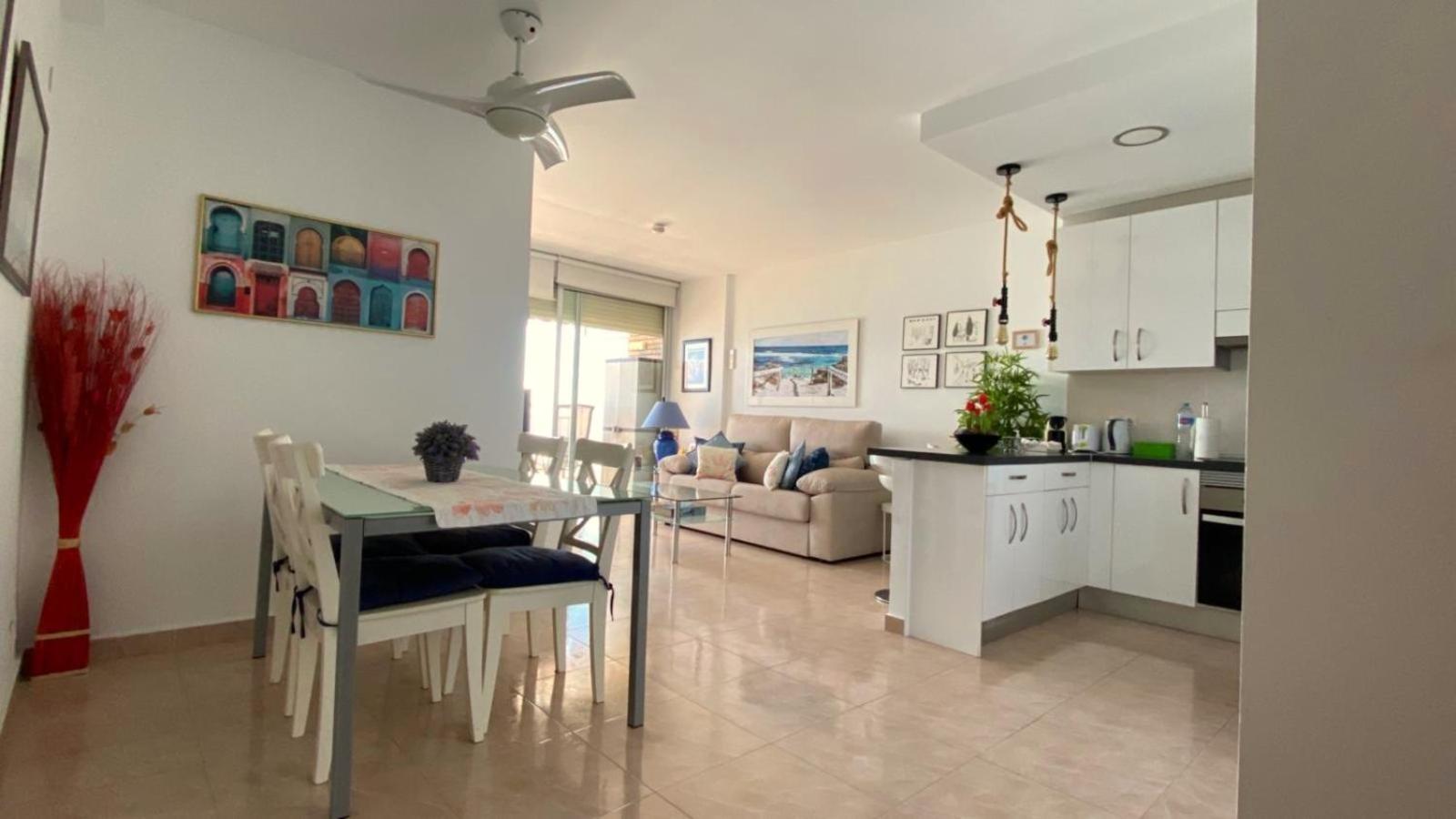 Apartamento Con Vistas Al Mar Primera Linea De Playa Del Postiguet Alicante Eksteriør billede