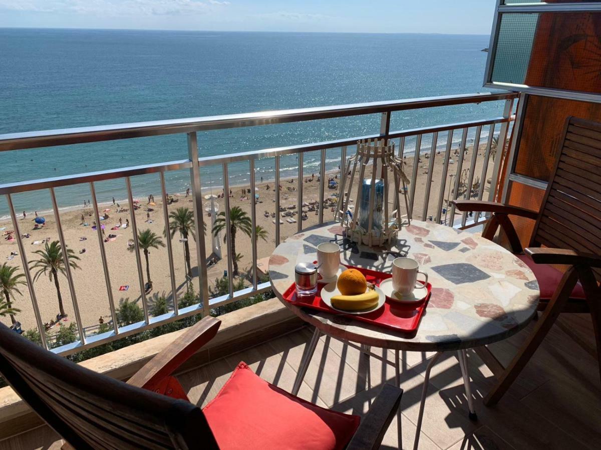 Apartamento Con Vistas Al Mar Primera Linea De Playa Del Postiguet Lejlighed Alicante Eksteriør billede